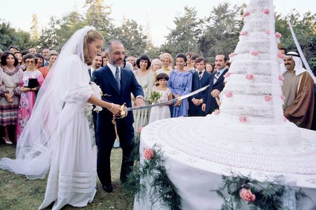 Image result for jordan king hussein wedding